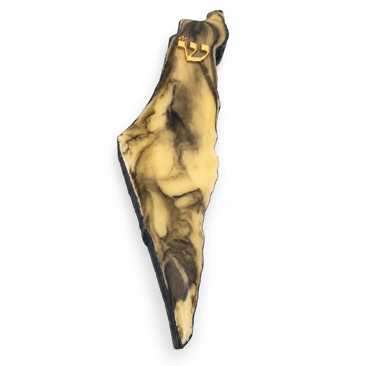 בית מזוזה ארץ ישראל – זהב ושחור